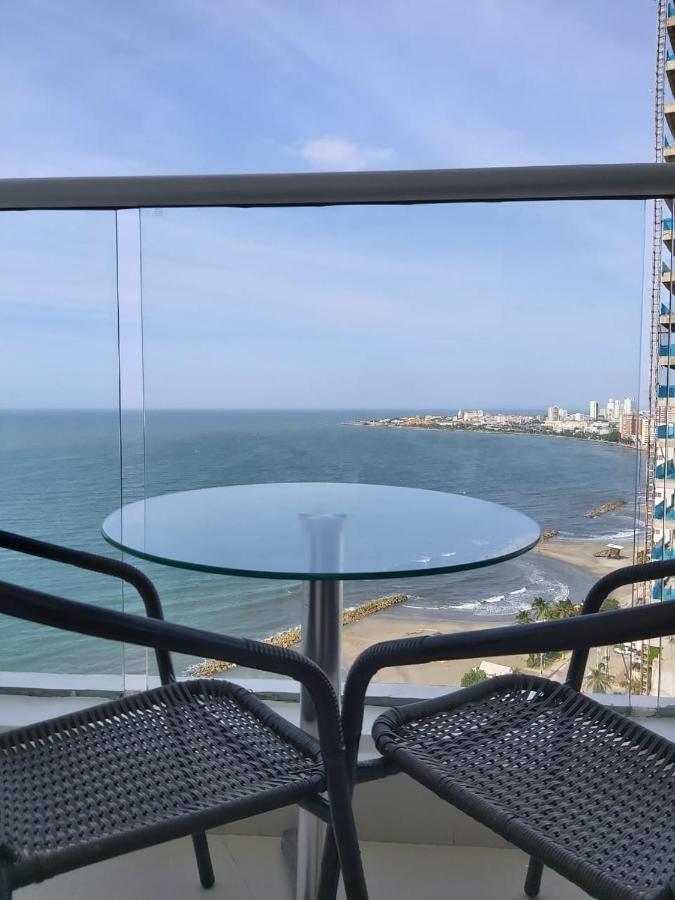 Palmetto Eliptic Luxury Beachfront Apartment Bocagrande Cartagena  Exterior foto